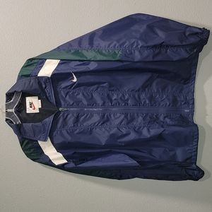 Vintage Mens Blue Nike Windbreaker Size 